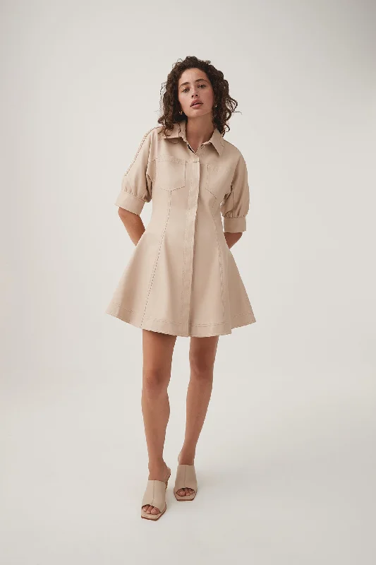 Cotton mini dresses for a comfortable everyday option Flourisher Braided Mini Dress Cotton mini dresses for a comfortable everyday option Flourisher Braided Mini Dress