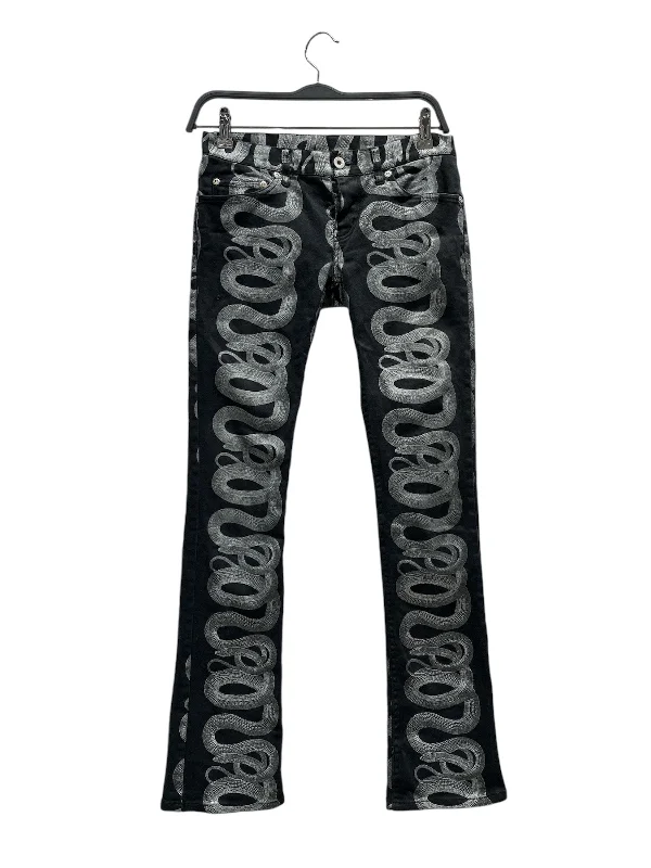 Plus Size Women's Pleated Front Dress Pants for Office WearHYSTERIC GLAMOUR/Skinny Pants/XS/All Over Print/Denim/BLK/ Plus Size Women's Pleated Front Dress Pants for Office WearHYSTERIC GLAMOUR/Skinny Pants/XS/All Over Print/Denim/BLK/