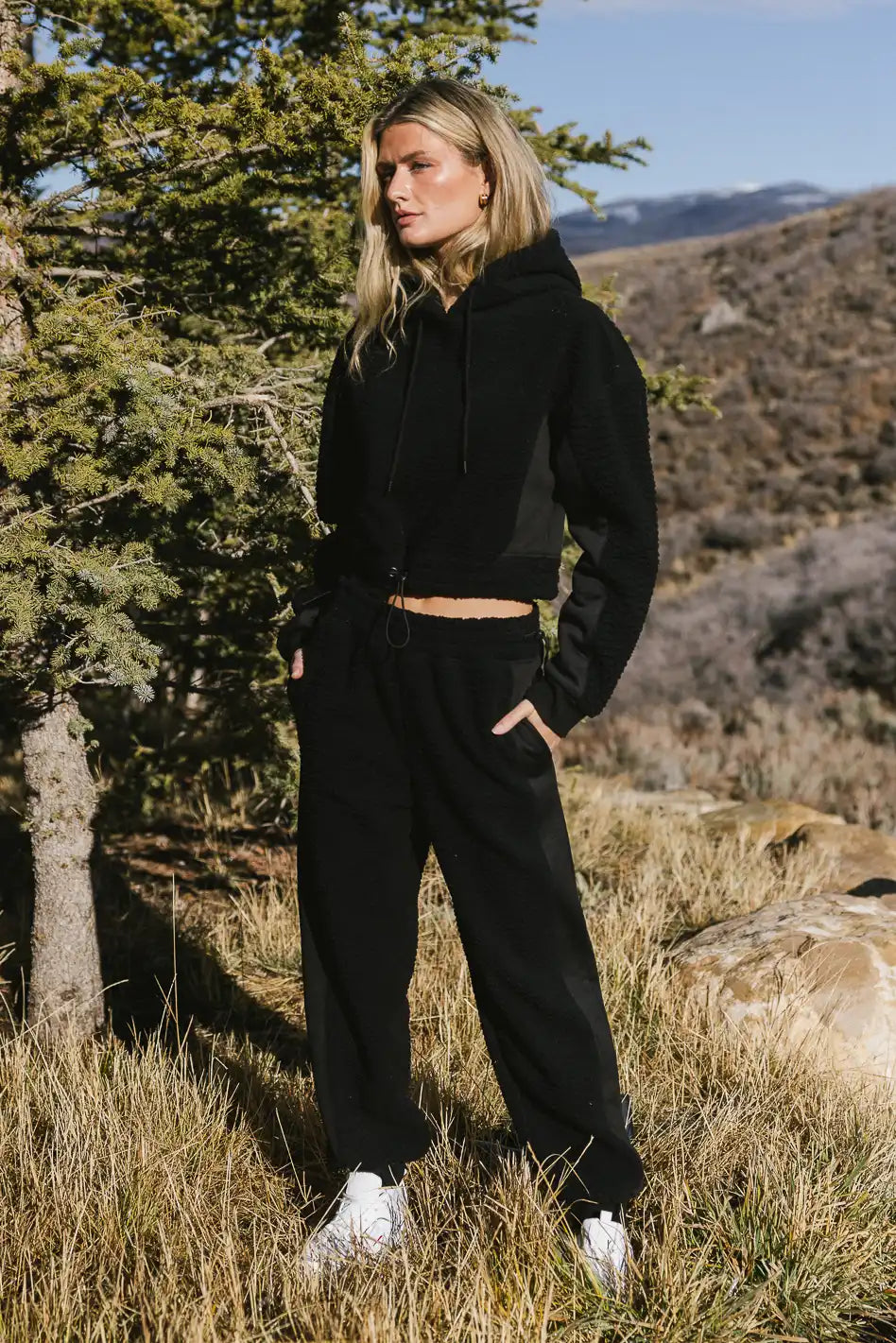 Women's Straight - Leg Linen Pants for a Breezy Summer LookCallie Sherpa Joggers in Black - FINAL SALE Women's Straight - Leg Linen Pants for a Breezy Summer LookCallie Sherpa Joggers in Black - FINAL SALE