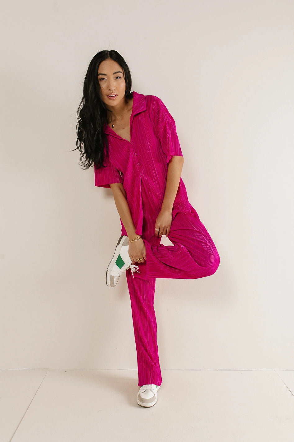 Cigarette Style Women's Printed Linen Blend Pants for Casual DaysClara Ribbed Pants in Pink - FINAL SALE Cigarette Style Women's Printed Linen Blend Pants for Casual DaysClara Ribbed Pants in Pink - FINAL SALE