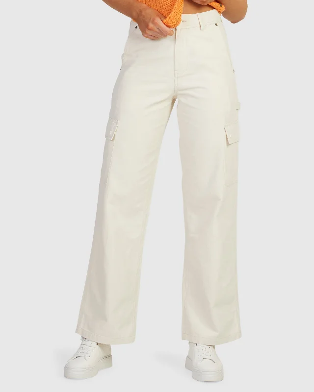 Wide - Leg Women's Chiffon Palazzo Pants for a Flowy AppealLEFTY CARGO