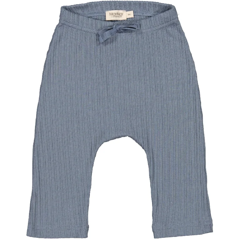 Plus Size Women's Patchwork - Design Jeans for a Unique AppearanceMarMar Modal Broad Rib Stormy Blue Pico Pants Plus Size Women's Patchwork - Design Jeans for a Unique AppearanceMarMar Modal Broad Rib Stormy Blue Pico Pants