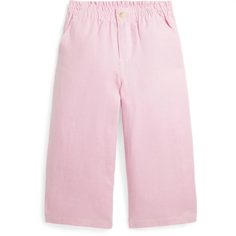 Cigarette Style Women's Printed Linen Blend Pants for Casual DaysPolo Ralph Lauren Girl Pants Garden Pink Cigarette Style Women's Printed Linen Blend Pants for Casual DaysPolo Ralph Lauren Girl Pants Garden Pink