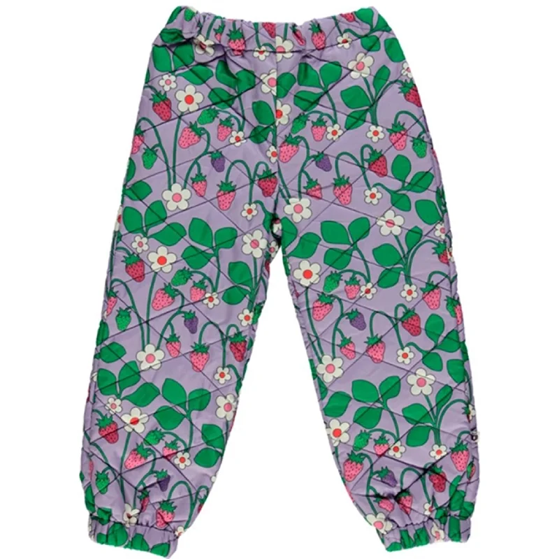 Plus Size Women's Elastic - Waist Culottes in Earth TonesSmåfolk Viola Strawberry Thermo Pants Plus Size Women's Elastic - Waist Culottes in Earth TonesSmåfolk Viola Strawberry Thermo Pants