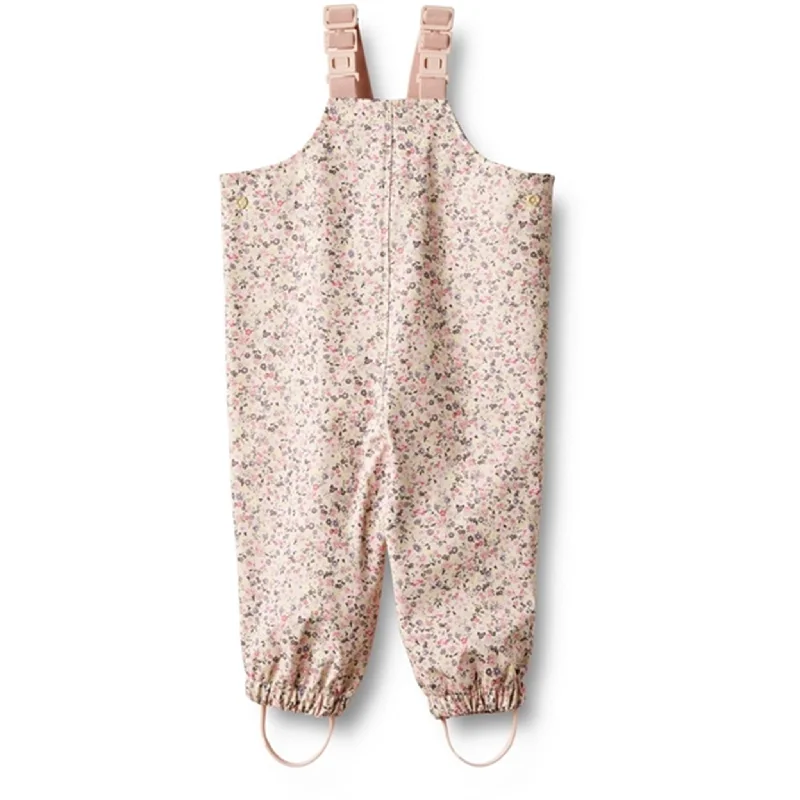 Plus Size Women's Elastic - Waist Culottes in Earth TonesWheat Rainwear Overall Charlo Clam Multi Flowers Plus Size Women's Elastic - Waist Culottes in Earth TonesWheat Rainwear Overall Charlo Clam Multi Flowers