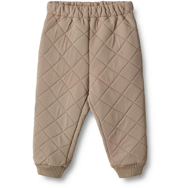 Bell - Bottom Style Women's Denim Pants with Embroidered DetailsWheat Thermo Beige Stone Pants Alex Bell - Bottom Style Women's Denim Pants with Embroidered DetailsWheat Thermo Beige Stone Pants Alex
