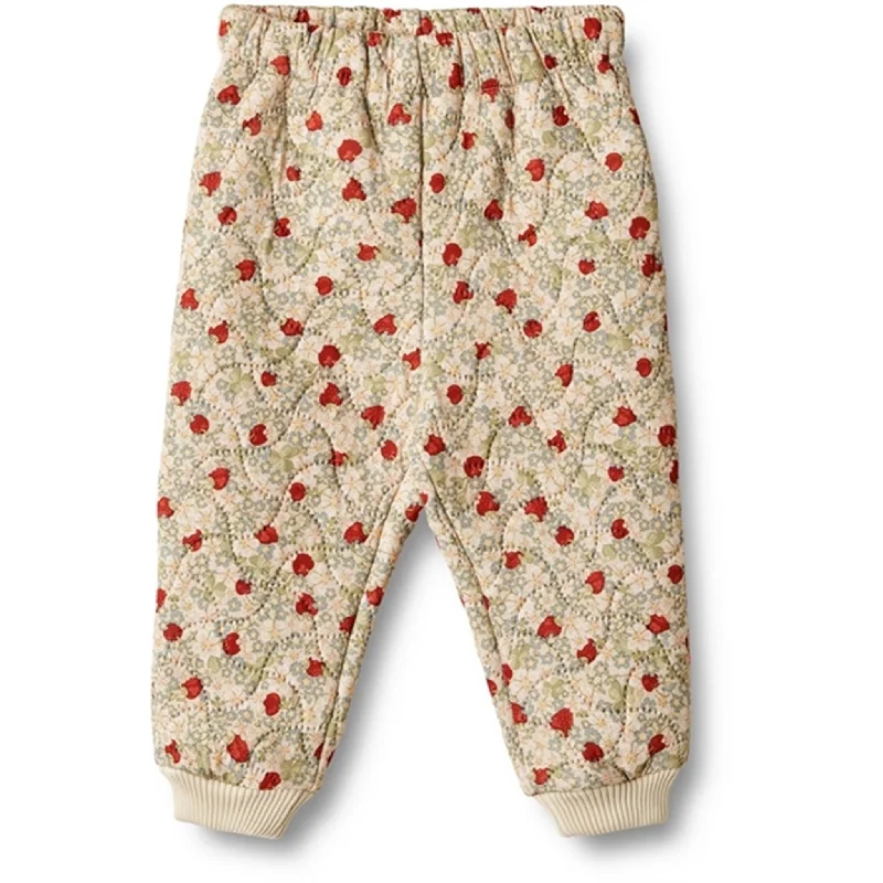 Capri Length Women's Printed Yoga Pants for Workout SessionsWheat Thermo Strawberry Pants Alex Capri Length Women's Printed Yoga Pants for Workout SessionsWheat Thermo Strawberry Pants Alex