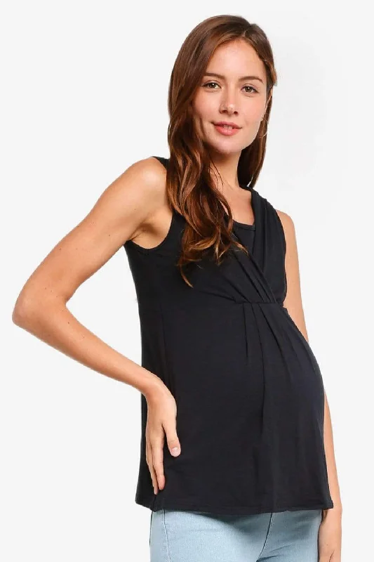 seamless women nursing bra for comfortAlexandra Empire Nursing Top Black