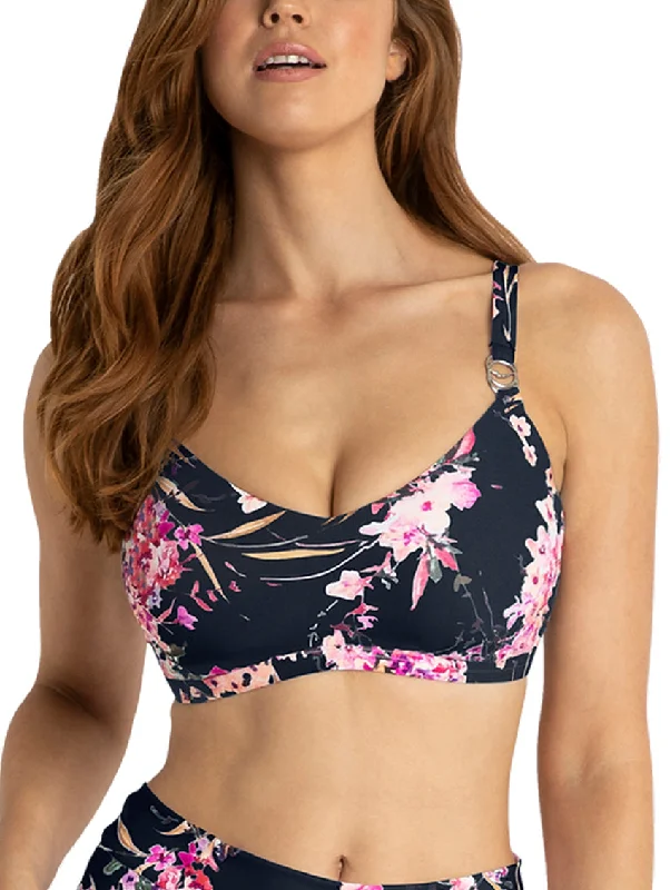 plus size friendly brand women bikini briefsAzura Flora Minimiser Bikini Top