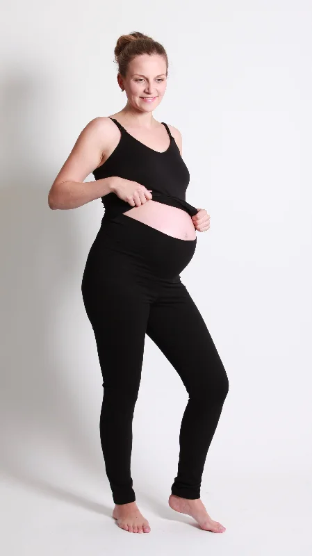 hands free women nursing bra for multitaskingEGG Karisa Maternity Cotton Leggings