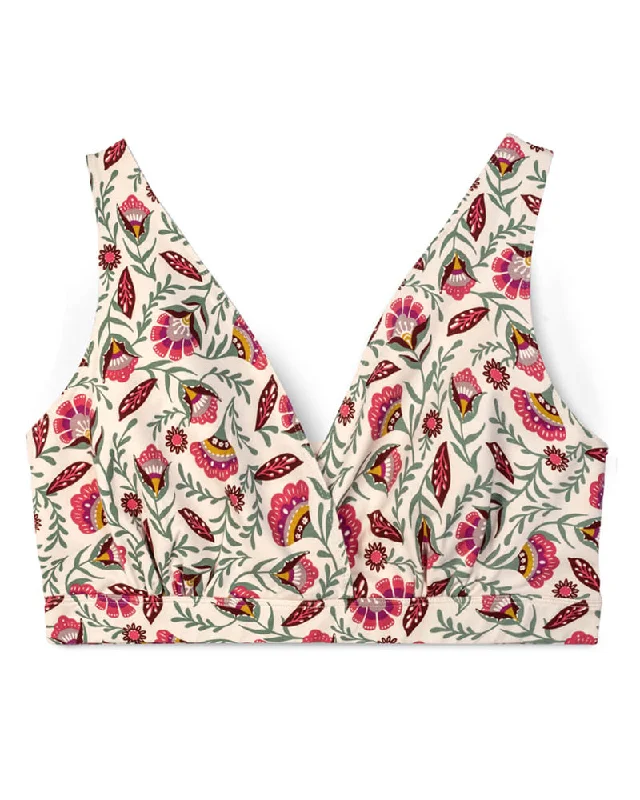padded cup women nursing braCross-Front Pull-Over Nursing & Maternity Bralette - Folk Floral padded cup women nursing braCross-Front Pull-Over Nursing & Maternity Bralette - Folk Floral