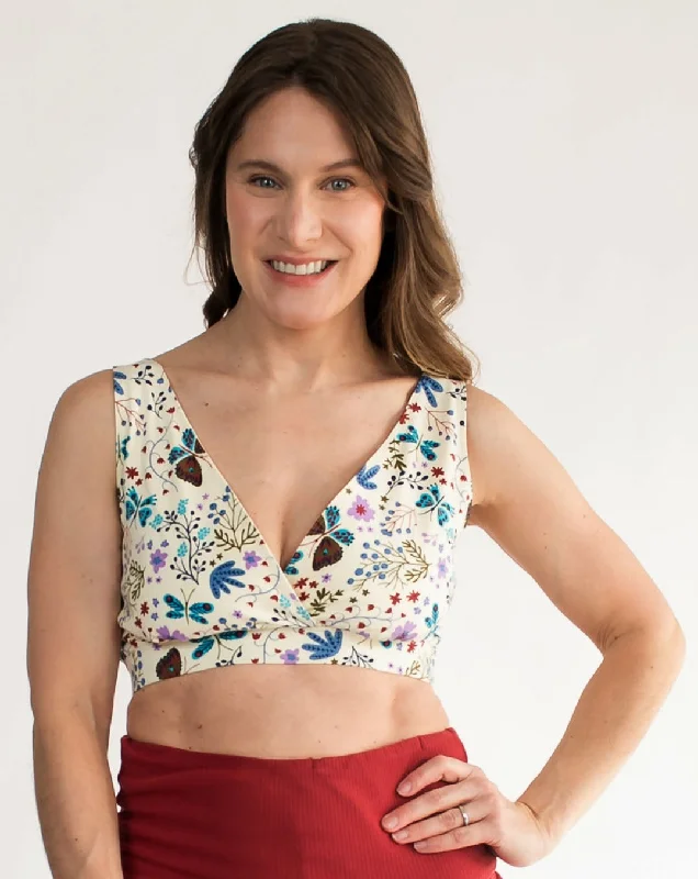 plus size seamless women nursing braFull Coverage Cross-Front Pull-Over Nursing & Maternity Bralette - Botanical Floral plus size seamless women nursing braFull Coverage Cross-Front Pull-Over Nursing & Maternity Bralette - Botanical Floral