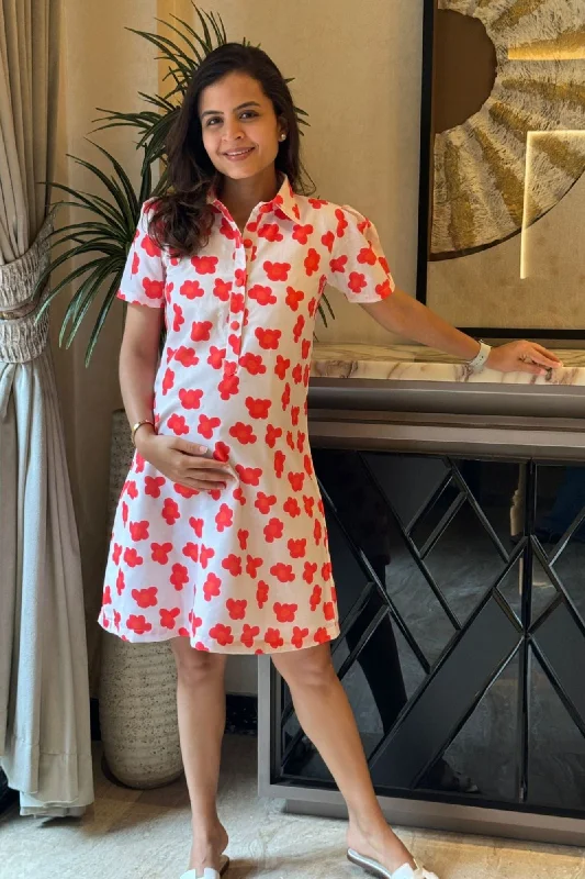best - selling women nursing braCute Red Love Maternity & Nursing Linen Shirt Dress best - selling women nursing braCute Red Love Maternity & Nursing Linen Shirt Dress