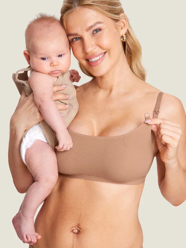maternity and nursing combined women nursing braInbarely® Scoop Nursing Bra