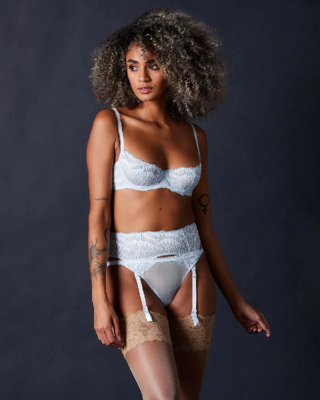 women lingerie with garters attached for a vintage touchLoulou Balconette Bra