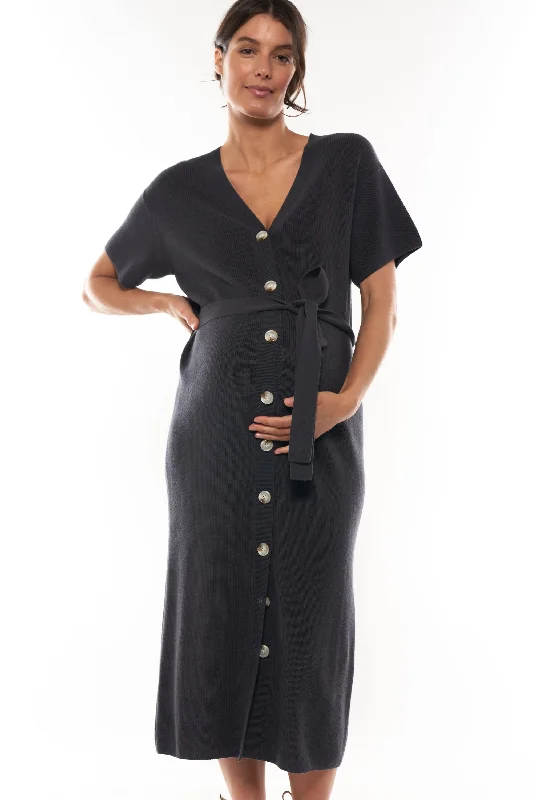 adjustable strap women nursing braNear and Far Button Midi