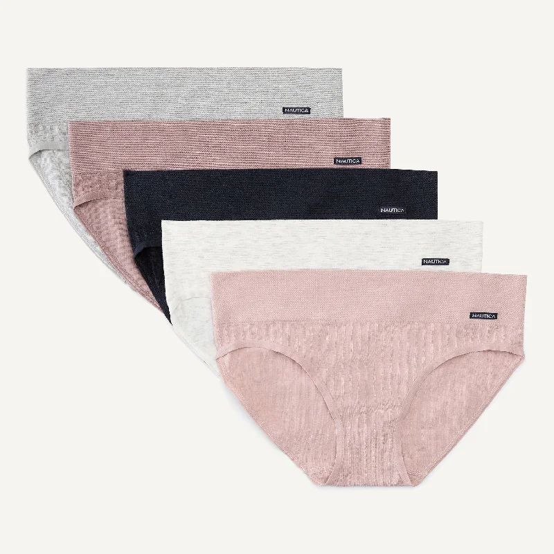 silk women lingerie for a smooth touchNautica Womens Seamless Ribbed Hipster Brief, 5-Pack silk women lingerie for a smooth touchNautica Womens Seamless Ribbed Hipster Brief, 5-Pack