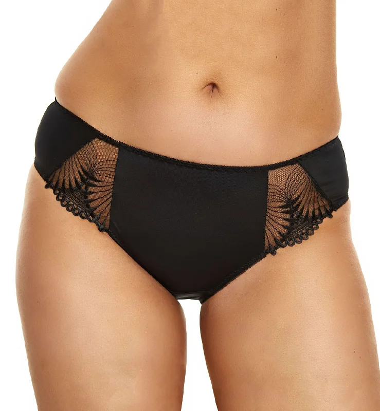 seamless cup women bikini briefs for a natural lookNessa Selena Classic Panty (N02) - Black seamless cup women bikini briefs for a natural lookNessa Selena Classic Panty (N02) - Black