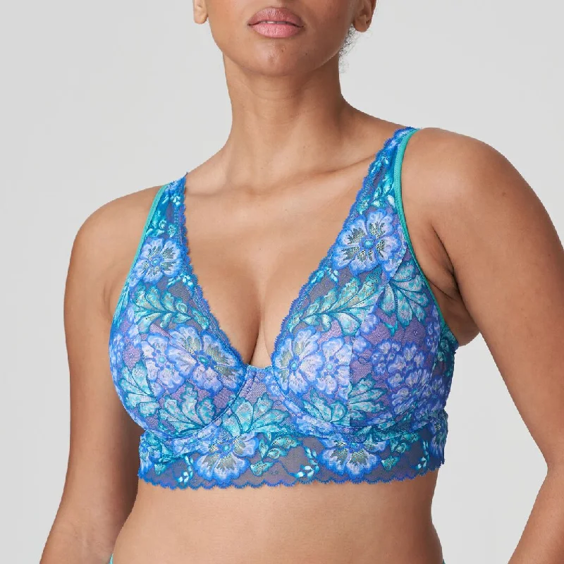 eco friendly women bra and panty sets made from sustainable materialsPrima Donna Twist Morro Bay Mermaid Blue Half Padded Longline Plunge Bra 0142264 eco friendly women bra and panty sets made from sustainable materialsPrima Donna Twist Morro Bay Mermaid Blue Half Padded Longline Plunge Bra 0142264