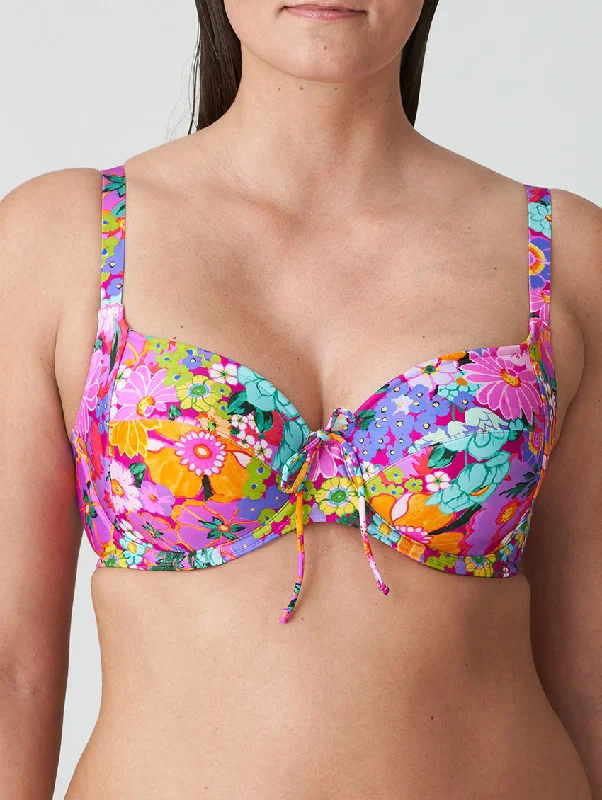 swim - proof women bikini briefs for water sportsPrimaDonna Najac Full Cup Bikini Top