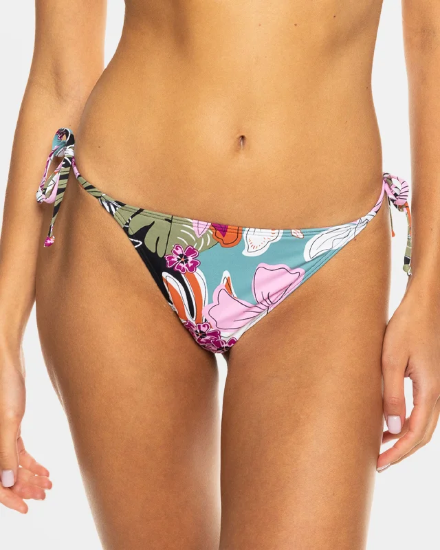 quick dry women bikini briefs for beach activitiesBeach Classics Tie Side Cheeky Bikini Bottoms - Anthracite Moody Tropical Swim quick dry women bikini briefs for beach activitiesBeach Classics Tie Side Cheeky Bikini Bottoms - Anthracite Moody Tropical Swim