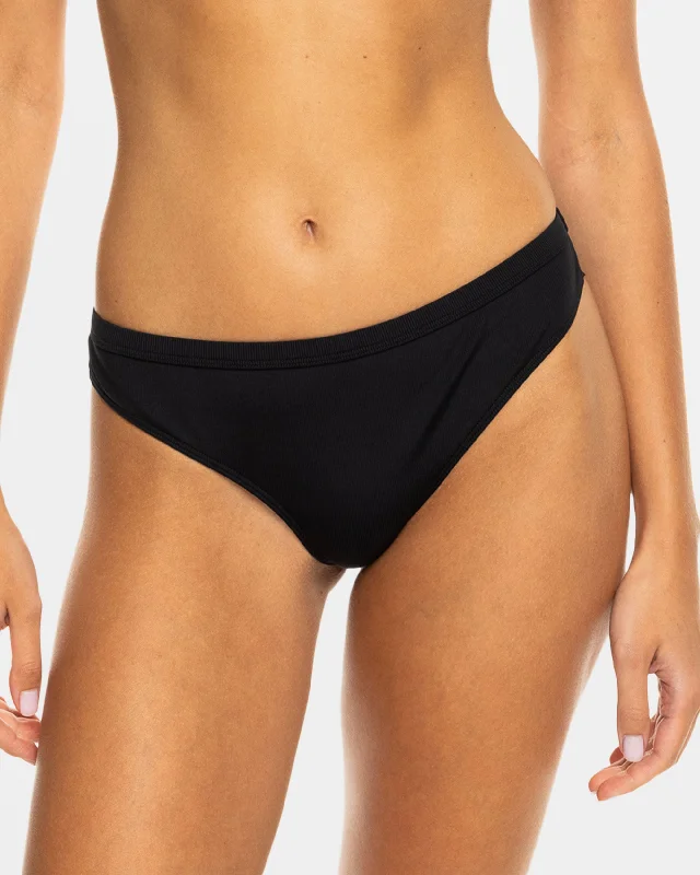 ruffled women bikini briefs for a playful styleRoxy Pro The Snap Turn Cheeky Bikini Bottoms - Anthracite ruffled women bikini briefs for a playful styleRoxy Pro The Snap Turn Cheeky Bikini Bottoms - Anthracite
