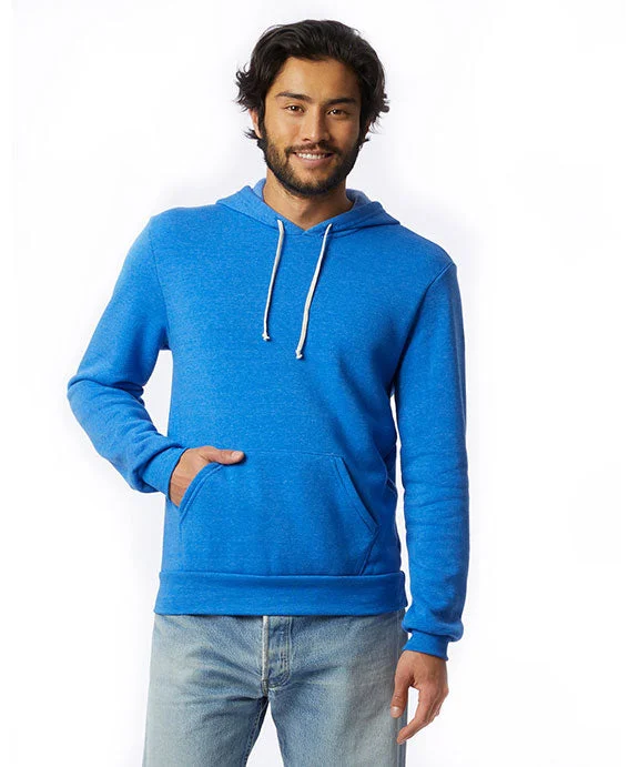 Women's tie - dye hoodie in bright colors for a retro and eye - catching style09595F2 - Alternative Unisex Challenger Eco-Fleece Hoodie | Eco True Pacific Blue Women's tie - dye hoodie in bright colors for a retro and eye - catching style09595F2 - Alternative Unisex Challenger Eco-Fleece Hoodie | Eco True Pacific Blue