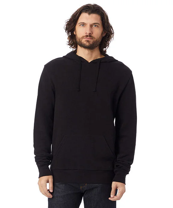 Women's mock - neck sweatshirt made of moisture - wicking material for fitness use9595ZT - Alternative Unisex Washed Terry Challenger Sweatshirt | Black Women's mock - neck sweatshirt made of moisture - wicking material for fitness use9595ZT - Alternative Unisex Washed Terry Challenger Sweatshirt | Black
