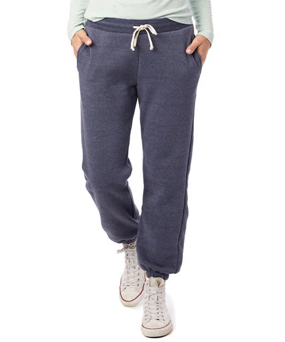 Women's oversized cropped hoodie with drawstrings for a trendy look9902F2 - Alternative Ladies Eco Classic Sweatpants | Eco True Navy Women's oversized cropped hoodie with drawstrings for a trendy look9902F2 - Alternative Ladies Eco Classic Sweatpants | Eco True Navy