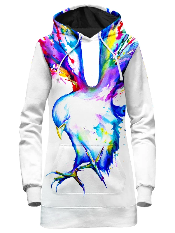 Women's tie - front hoodie in a lightweight fabric for summer layeringAchilles Hoodie Dress Women's tie - front hoodie in a lightweight fabric for summer layeringAchilles Hoodie Dress