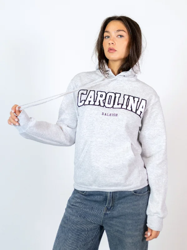 Women's tie - dye hoodie in bright colors for a retro and eye - catching styleCAROLINA HOODIE - GRÅ Women's tie - dye hoodie in bright colors for a retro and eye - catching styleCAROLINA HOODIE - GRÅ