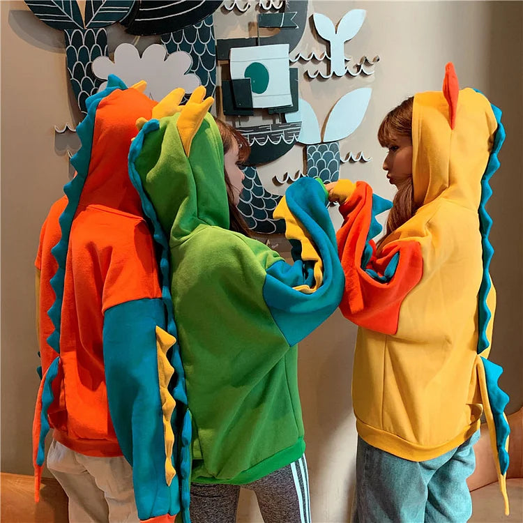 Women's tie - front hoodie in a lightweight fabric for summer layeringDino Duo Delight: Kawaii Dinosaur BFF Matching Hoodies - Share Cuteness with Your Bestie! ?? Women's tie - front hoodie in a lightweight fabric for summer layeringDino Duo Delight: Kawaii Dinosaur BFF Matching Hoodies - Share Cuteness with Your Bestie! ??