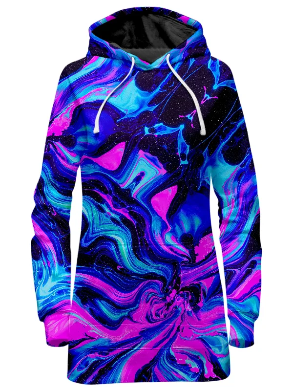 Women's oversized cropped hoodie with drawstrings for a trendy lookFree Flow Hoodie Dress Women's oversized cropped hoodie with drawstrings for a trendy lookFree Flow Hoodie Dress