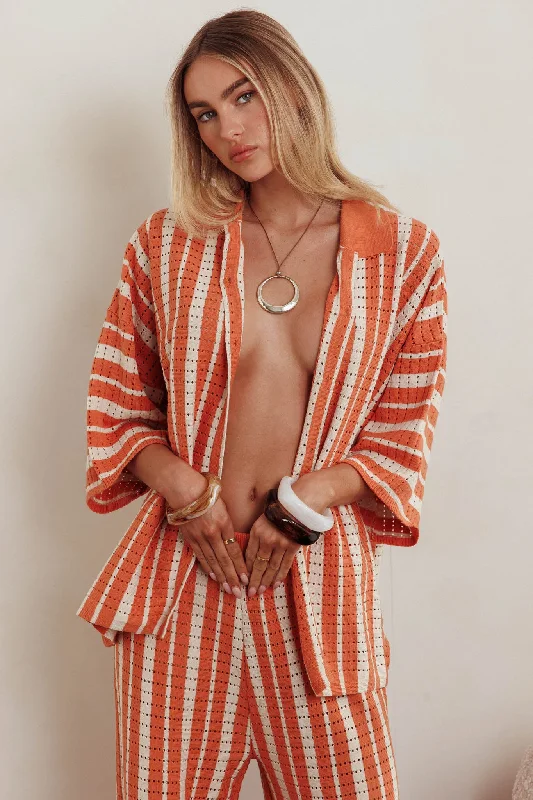 Sheath Women Dress with a Tailored Fit for a Professional LookInfluence Knit Relaxed Shirt Orange Sheath Women Dress with a Tailored Fit for a Professional LookInfluence Knit Relaxed Shirt Orange