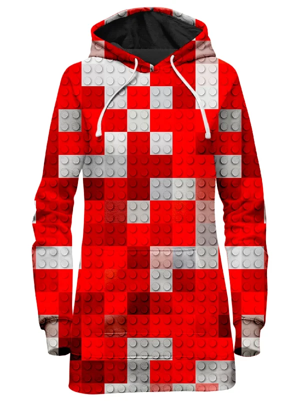 Women's sherpa - lined hoodie for extreme cold weather outdoor activitiesMissing Pieces Hoodie Dress Women's sherpa - lined hoodie for extreme cold weather outdoor activitiesMissing Pieces Hoodie Dress