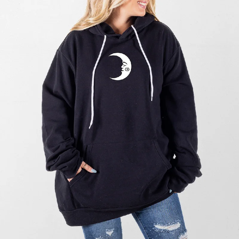 Women's sweatshirt with a mesh panel insert for breathability during workoutsMoon Giant Hoodie Women's sweatshirt with a mesh panel insert for breathability during workoutsMoon Giant Hoodie