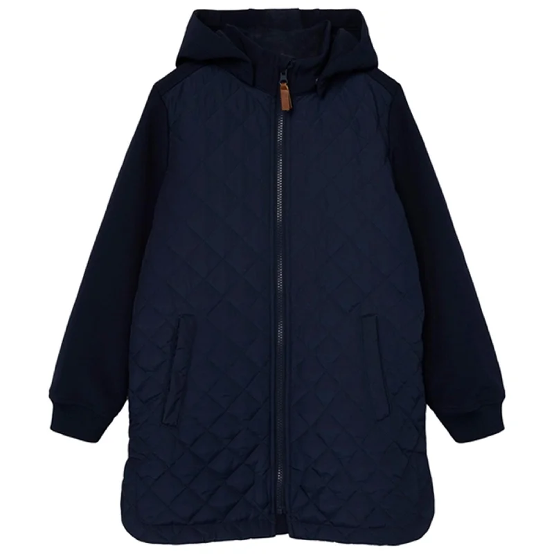 Women's shearling - lined suede jackets for ultimate warmth and luxuryName it Dark Sapphire Alfa Quilted Jacket Women's shearling - lined suede jackets for ultimate warmth and luxuryName it Dark Sapphire Alfa Quilted Jacket