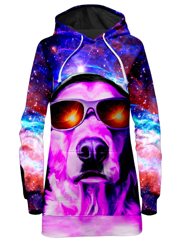 Women's quarter - zip sweatshirt made of organic cotton for eco - conscious fashionNebulous K9 Hoodie Dress Women's quarter - zip sweatshirt made of organic cotton for eco - conscious fashionNebulous K9 Hoodie Dress