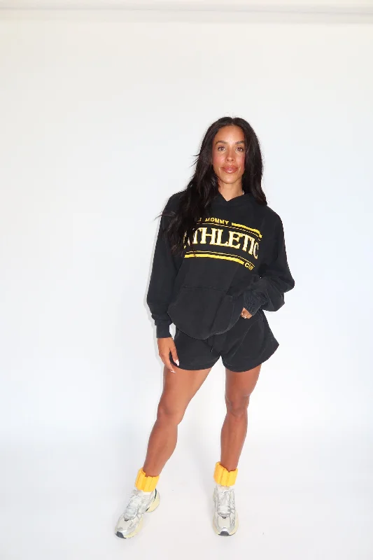 Women's pullover hoodie with a side slit for a modern and relaxed fitThe JORRY Muscle Mommy Hoodie Women's pullover hoodie with a side slit for a modern and relaxed fitThe JORRY Muscle Mommy Hoodie