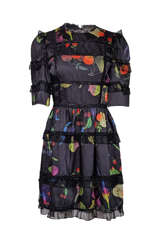 Printed Abstract Women Dress for a Modern and Artistic Appeal Printed Abstract Women Dress for a Modern and Artistic Appeal Cynthia Rowley - Black w/ Rainbow Produce Print Ruffled Dress Sz 4 Printed Abstract Women Dress for a Modern and Artistic Appeal Printed Abstract Women Dress for a Modern and Artistic Appeal Cynthia Rowley - Black w/ Rainbow Produce Print Ruffled Dress Sz 4