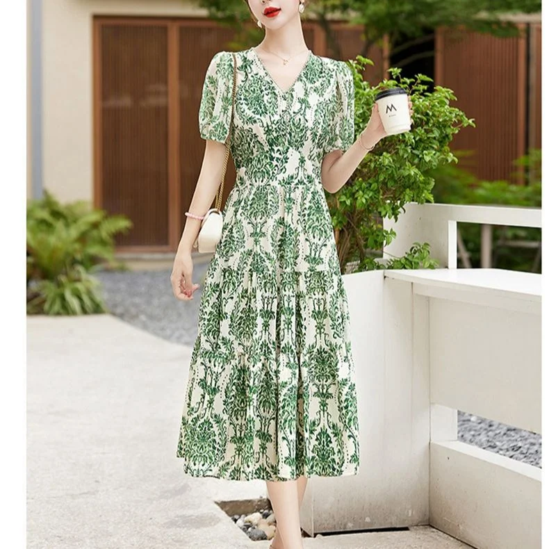 Off - the - Shoulder Women Dress for a Romantic and Feminine Look Off - the - Shoulder Women Dress for a Romantic and Feminine Look NiDELL Floral Dress . Summer New High-End Temperament French Chic Seaside Vacation Waist Chiffon Fairy Dress Off - the - Shoulder Women Dress for a Romantic and Feminine Look Off - the - Shoulder Women Dress for a Romantic and Feminine Look NiDELL Floral Dress . Summer New High-End Temperament French Chic Seaside Vacation Waist Chiffon Fairy Dress