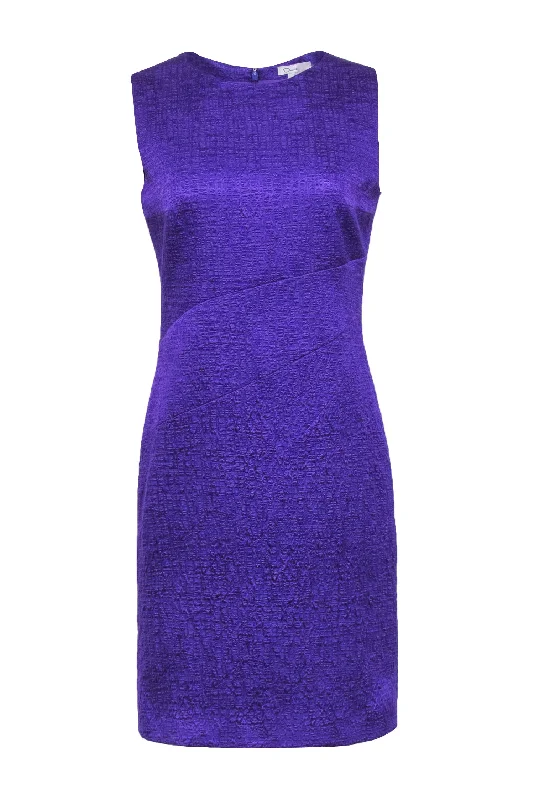 Wrap - Style Women Dress with Adjustable Fit for All Body Types Wrap - Style Women Dress with Adjustable Fit for All Body Types Oscar de la Renta - Purple Textured Sleeveless Sheath Dress Sz 12 Wrap - Style Women Dress with Adjustable Fit for All Body Types Wrap - Style Women Dress with Adjustable Fit for All Body Types Oscar de la Renta - Purple Textured Sleeveless Sheath Dress Sz 12