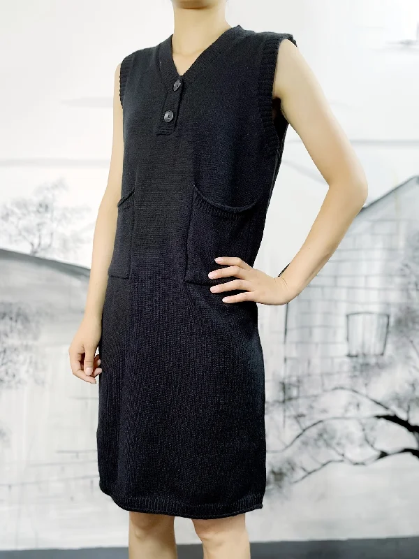 Wrap - Style Women Dress with Adjustable Fit for All Body Types Wrap - Style Women Dress with Adjustable Fit for All Body Types Sixsr Pocket Front Sleeveless Dress, Casual Solid V Neck Sweater Dress, Women's Clothing Wrap - Style Women Dress with Adjustable Fit for All Body Types Wrap - Style Women Dress with Adjustable Fit for All Body Types Sixsr Pocket Front Sleeveless Dress, Casual Solid V Neck Sweater Dress, Women's Clothing
