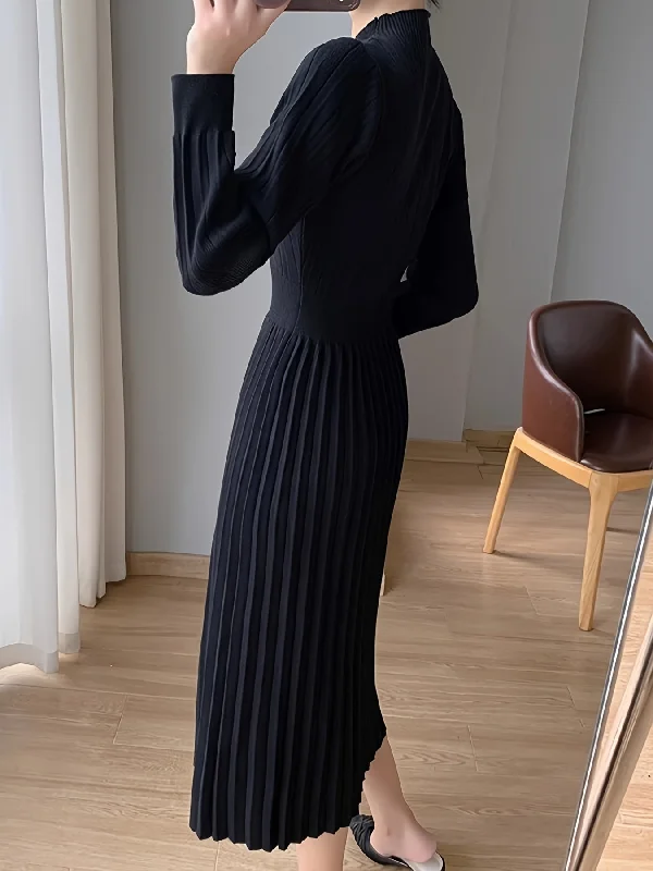 Sheath Women Dress with a Tailored Fit for a Professional Look Sheath Women Dress with a Tailored Fit for a Professional Look Sixsr Solid Pleated Midi Dress, Elegant Mock Neck Long Sleeve Dress, Women's Clothing Sheath Women Dress with a Tailored Fit for a Professional Look Sheath Women Dress with a Tailored Fit for a Professional Look Sixsr Solid Pleated Midi Dress, Elegant Mock Neck Long Sleeve Dress, Women's Clothing