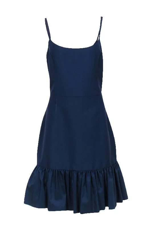 Halter Neck Women Dress to Show Off the Shoulders and Neckline Halter Neck Women Dress to Show Off the Shoulders and Neckline Kate Spade - Navy Midi Sheath Dress w/ Flounce Hem Sz 12 Halter Neck Women Dress to Show Off the Shoulders and Neckline Halter Neck Women Dress to Show Off the Shoulders and Neckline Kate Spade - Navy Midi Sheath Dress w/ Flounce Hem Sz 12