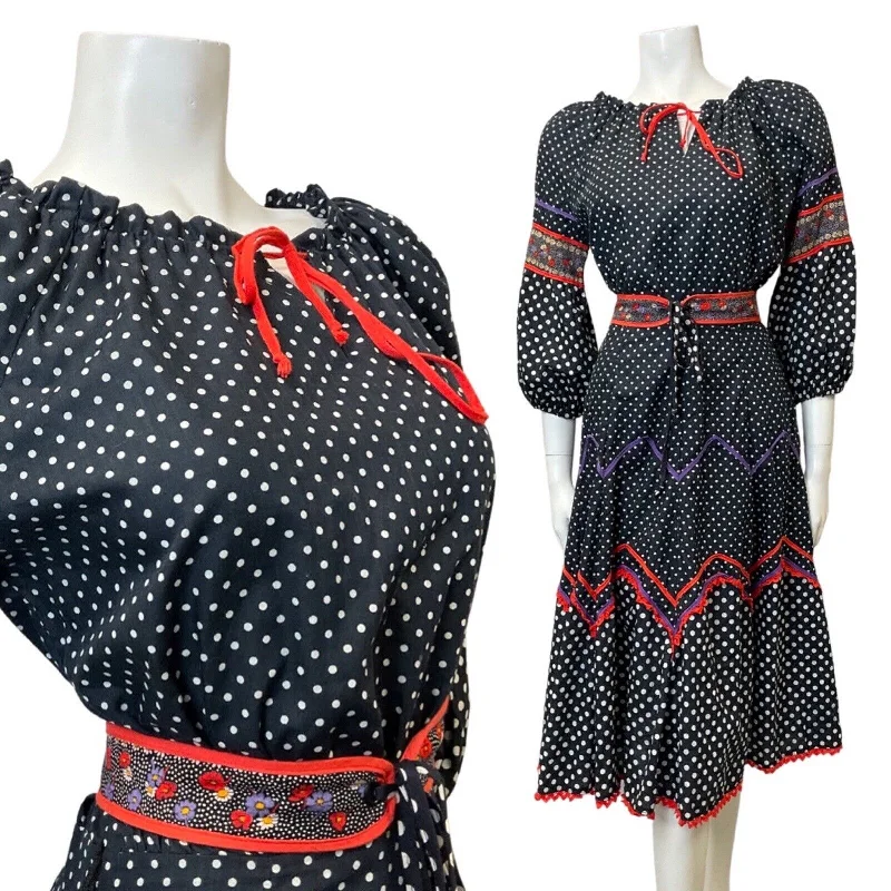Ruffled Women Dress with Multiple Layers for a Playful and Girly Style Ruffled Women Dress with Multiple Layers for a Playful and Girly Style VINTAGE 60s 70s BLACK WHITE RED POLKA-DOT FLORAL BOHO FOLK SWING DRESS 8 10 Ruffled Women Dress with Multiple Layers for a Playful and Girly Style Ruffled Women Dress with Multiple Layers for a Playful and Girly Style VINTAGE 60s 70s BLACK WHITE RED POLKA-DOT FLORAL BOHO FOLK SWING DRESS 8 10