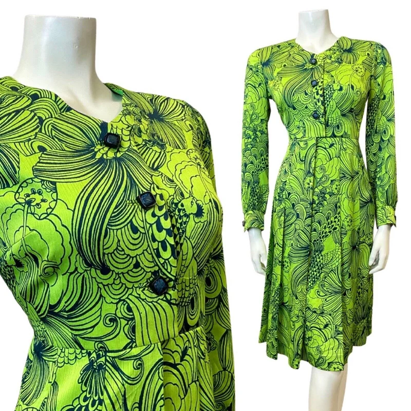 Ruffled Women Dress with Multiple Layers for a Playful and Girly Style Ruffled Women Dress with Multiple Layers for a Playful and Girly Style VINTAGE 60s 90s LIME GREEN BLUE PSYCHEDELIC LEAFY FLORAL LONG SLEEVE DRESS 8 10 Ruffled Women Dress with Multiple Layers for a Playful and Girly Style Ruffled Women Dress with Multiple Layers for a Playful and Girly Style VINTAGE 60s 90s LIME GREEN BLUE PSYCHEDELIC LEAFY FLORAL LONG SLEEVE DRESS 8 10