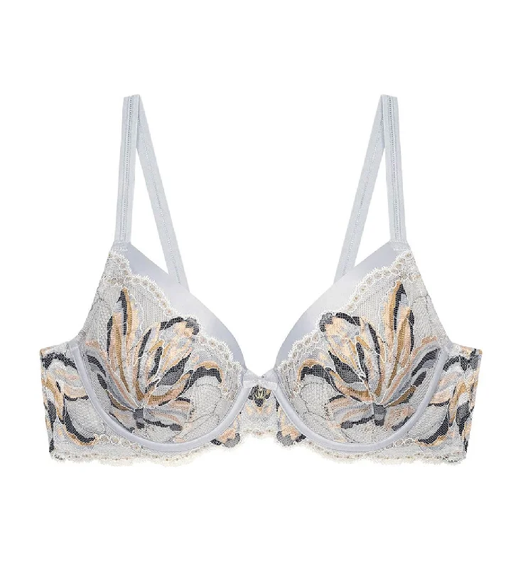 convertible sports bras for versatile useARTISAN LACE WIRED PUSH UP BRA
