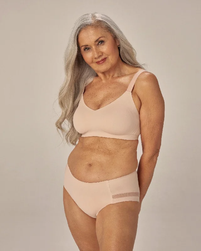plunge wireless bras for a natural lookComfit Collection Wire Free Bra