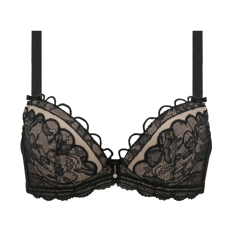 balconette push up bras for a lifted lookNaomi Push-Up Plunge Bra 24S1